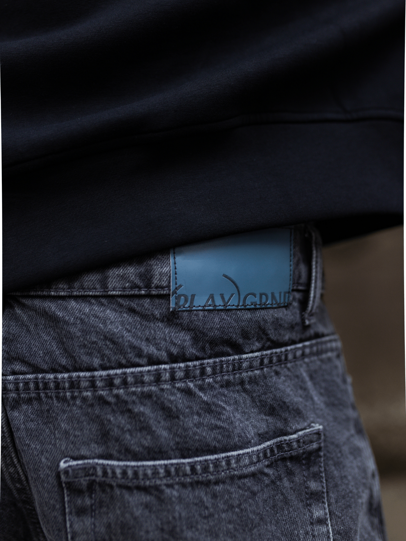 BLAKE REGULAR JEANS - DARK GREY