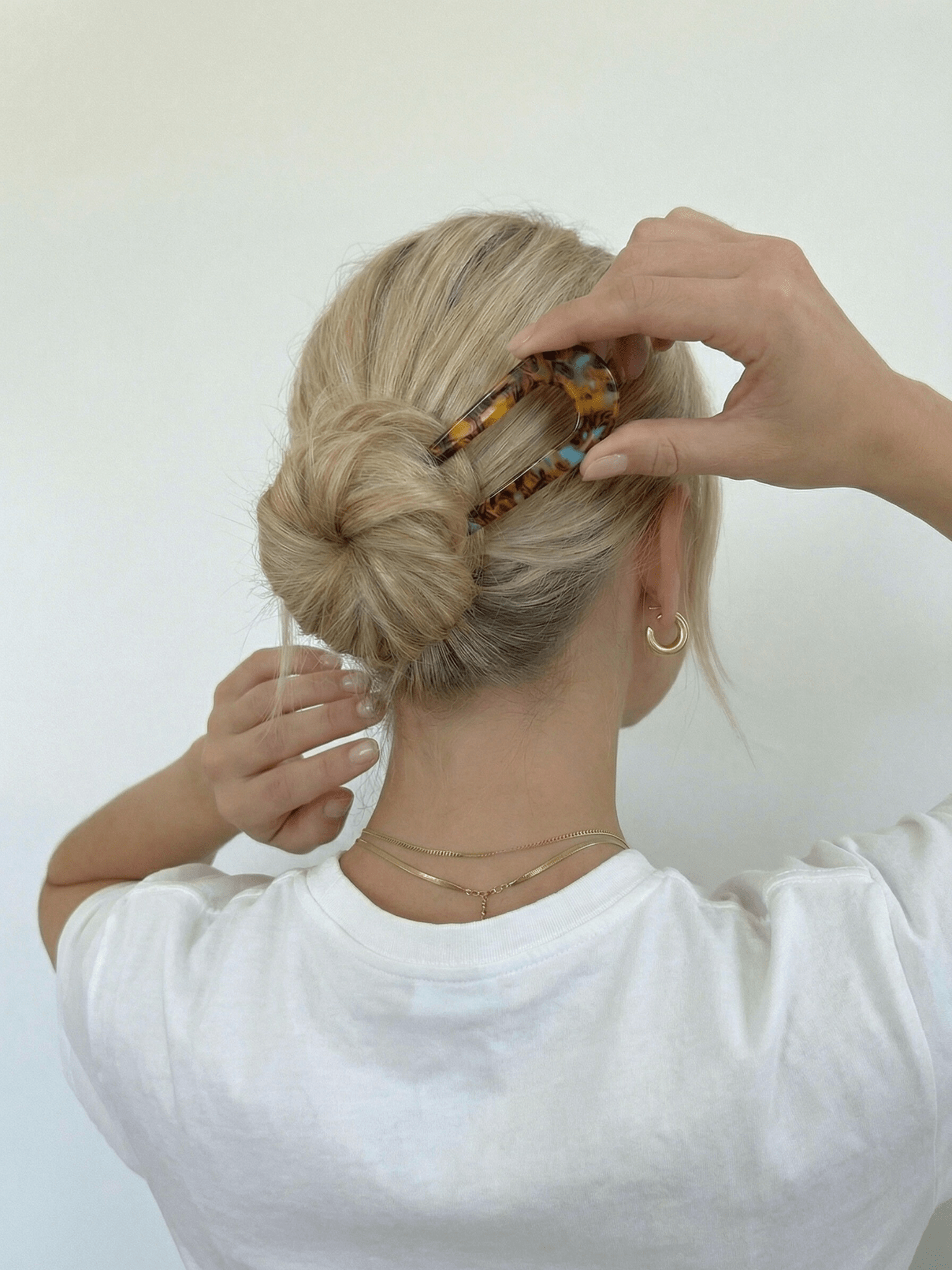 ODALIS HAIRPIN 2-Pak - Black & Turtle/Blue