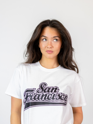 SAN FRANCISCO TEE - WHITE