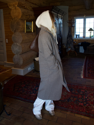 MARBEL LONG JACKET - MOREL