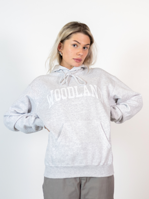 WOODLAND HOODIE - GRÅ