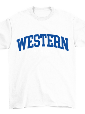 WESTERN MICHIGAN TEE - HVID