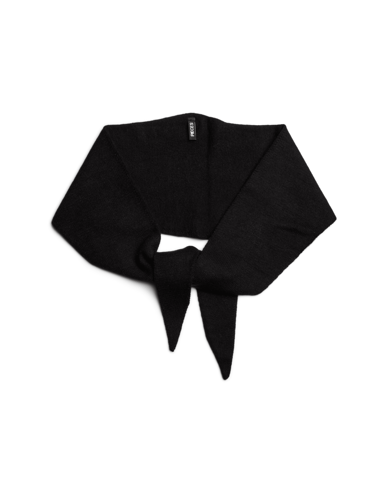 KOMMA TRIANGLE SCARF - BLACK