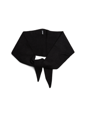KOMMA TRIANGLE SCARF - BLACK