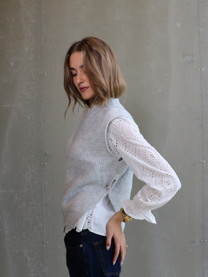 ALBERTHE KNITTING - WHITE