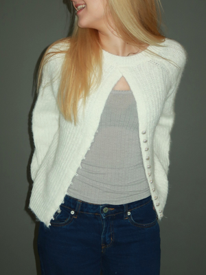 AMALIA KNIT - WHITE