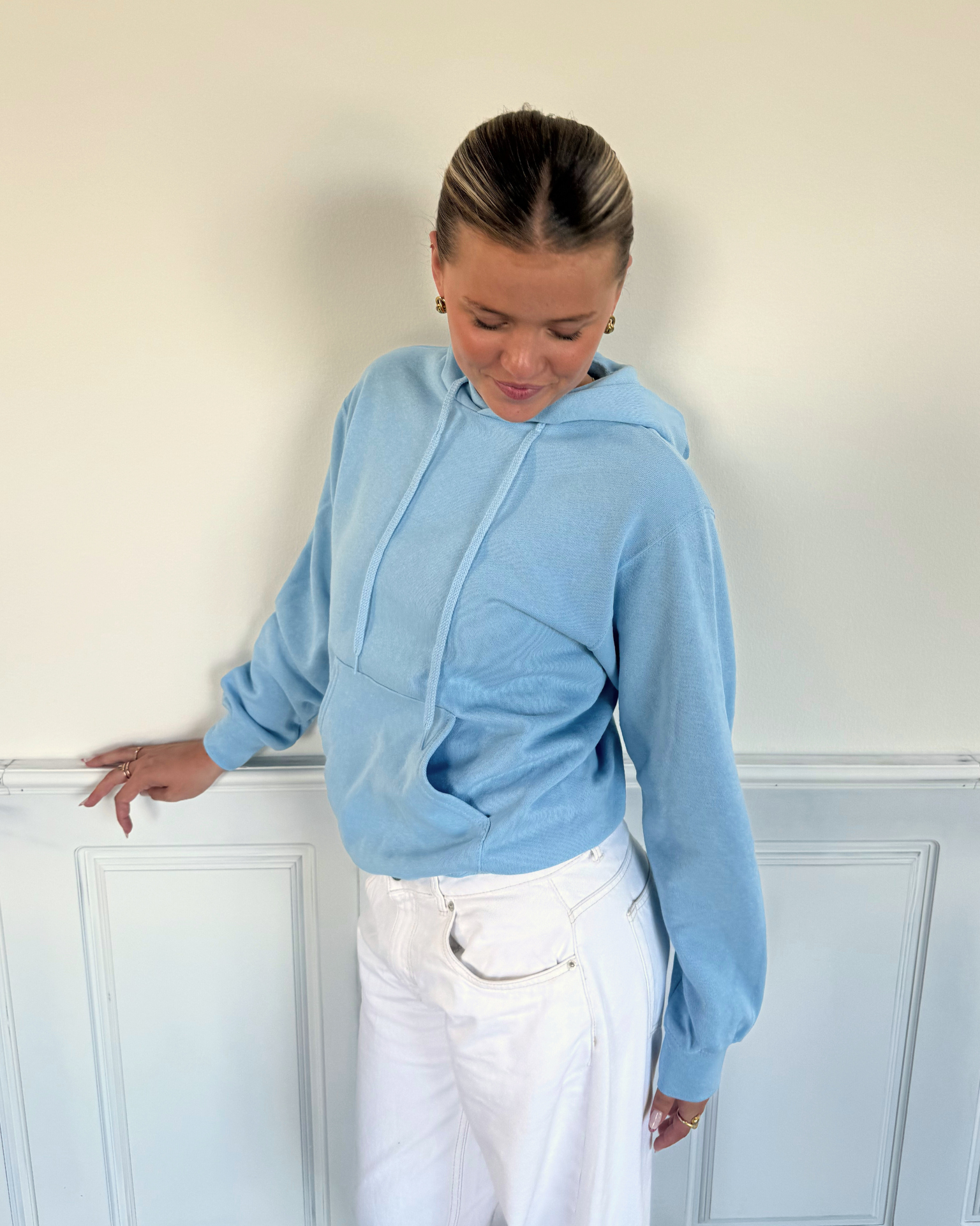 FRUIT HOODIE - LIGHT BLUE