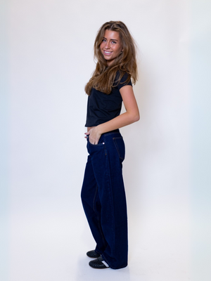 ESTHER JEANS - DARK BLUE