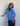 SAGA SHORTSLEEVE KNIT - BLUE
