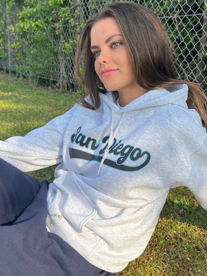 SAN DIEGO HOODIE - GRAY