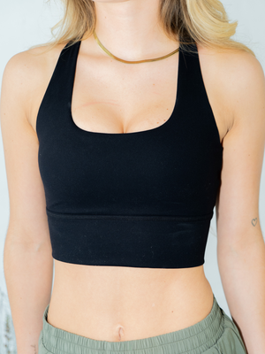 ACTIVE BRA - BLACK