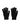 BUDDY GLOVES (mobile friendly) - BLACK