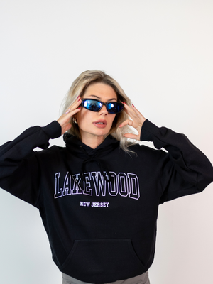 LAKEWOOD HOODIE - BLACK