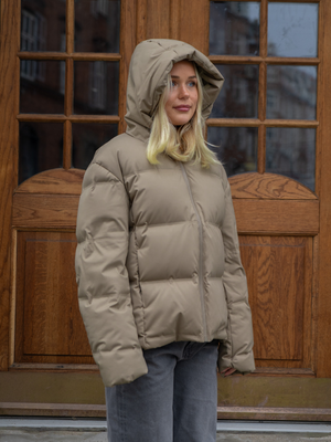 ALFRIDA PUFFER JACKET - BLACK