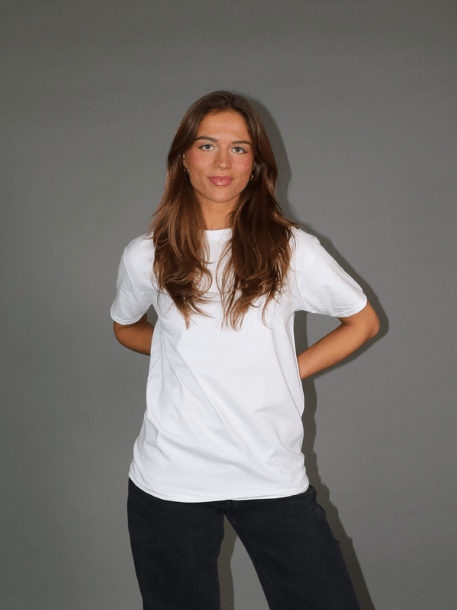 NOT IN THE MOOD T-SHIRT (rygprint) - HVID