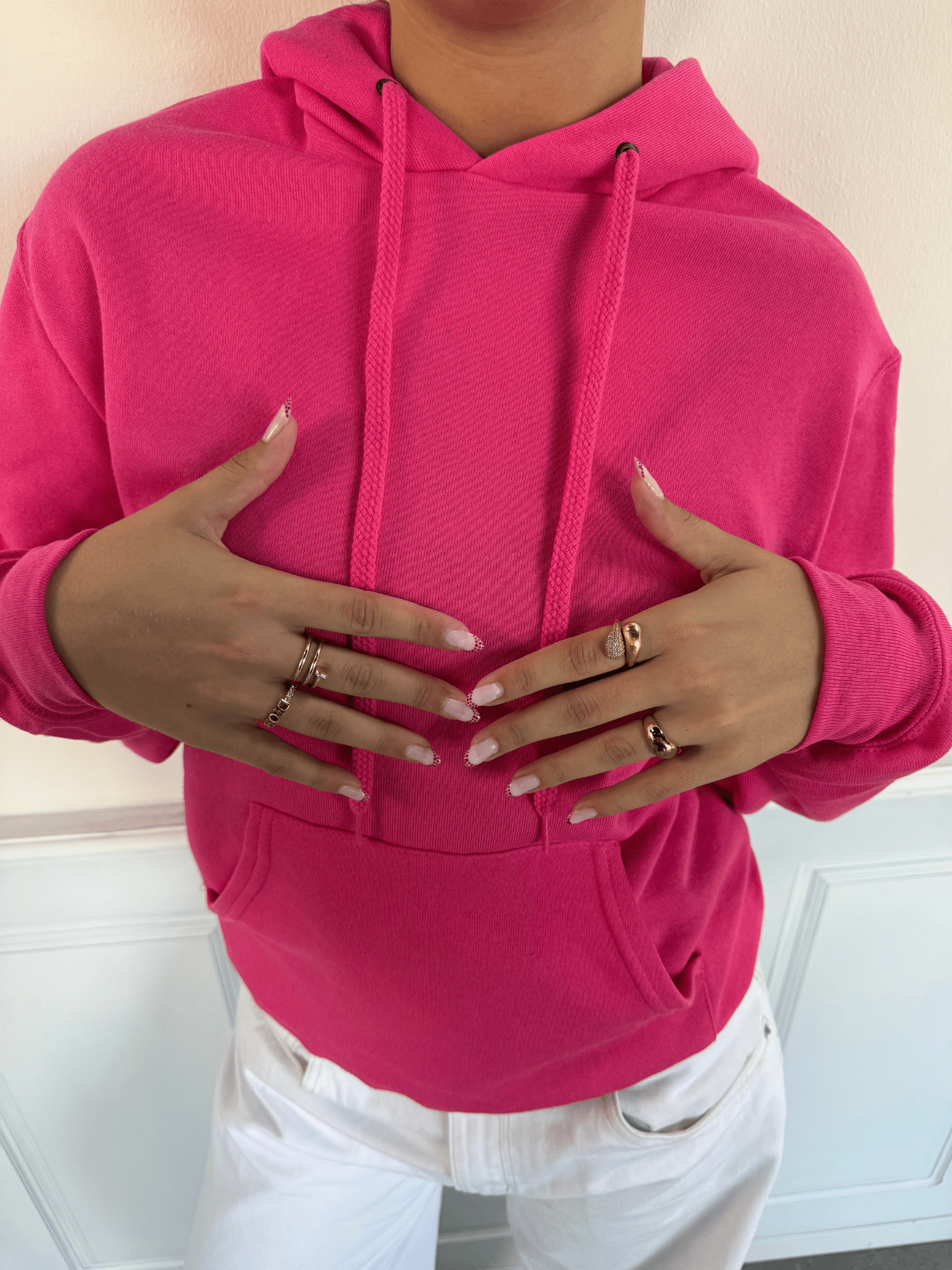 FRUIT HOODIE - PINK
