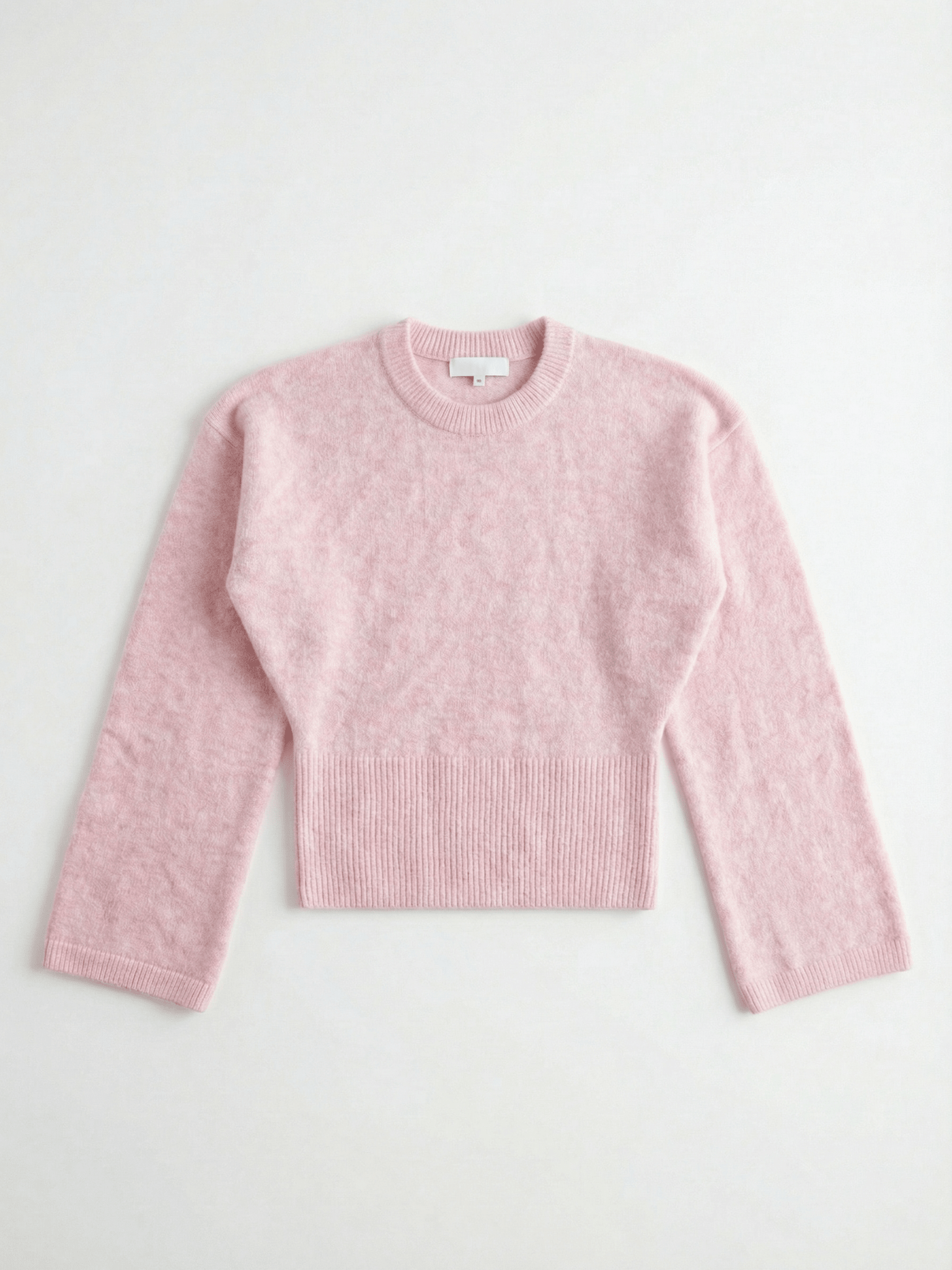 ELLEN ANGEL SLEEVE KNIT  - LT PINK