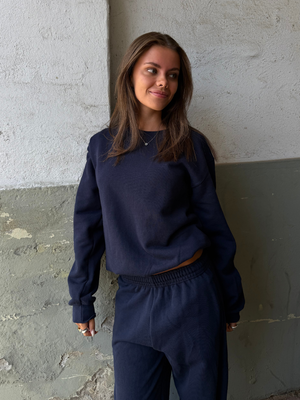 FRUIT SWEATSHIRT - NAVY