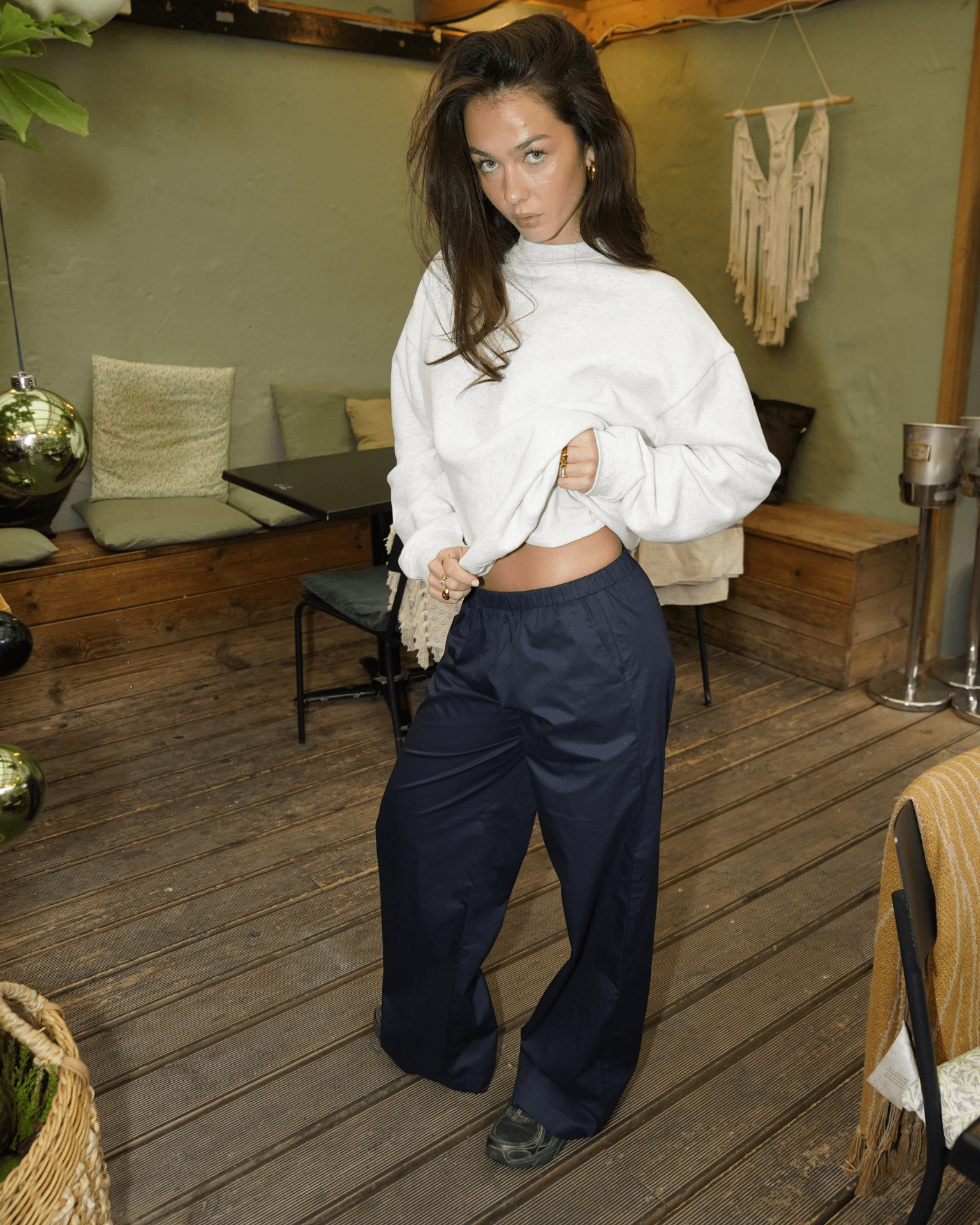 ELSA PANTS - GRAY