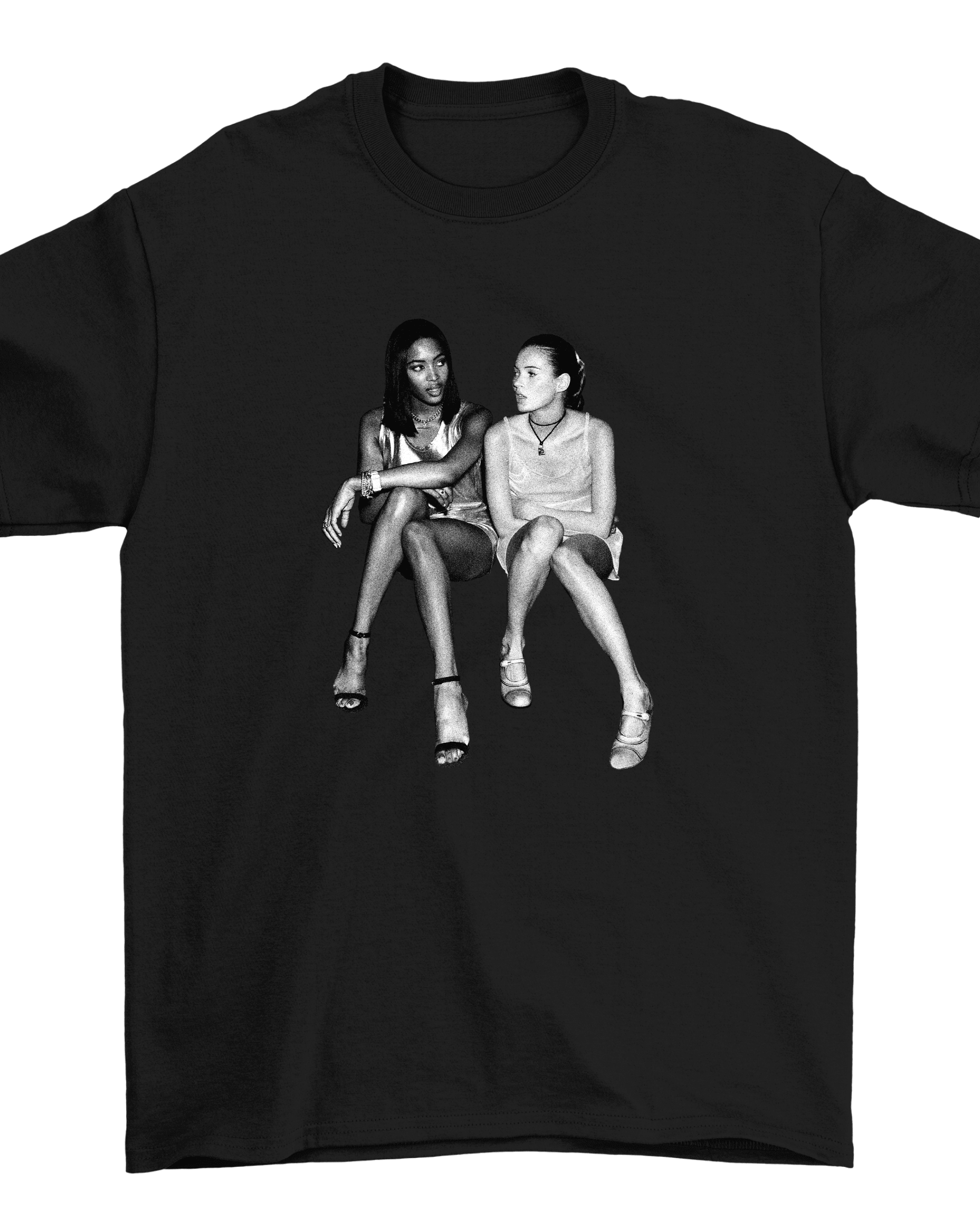 SUPERMODEL'S BABY TEE - BLACK
