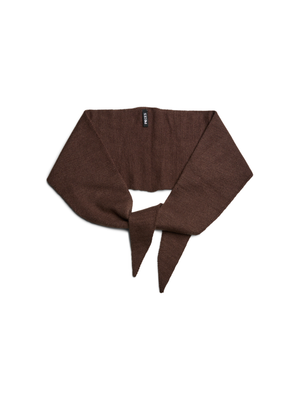 KOMMA TRIANGLE SCARF - HOT FUDGE