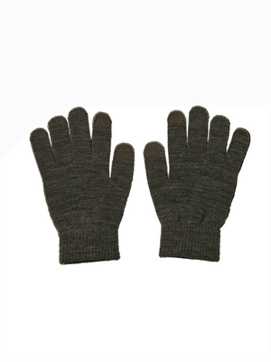 BUDDY GLOVES (mobile friendly) - DARK GREY MELANGE