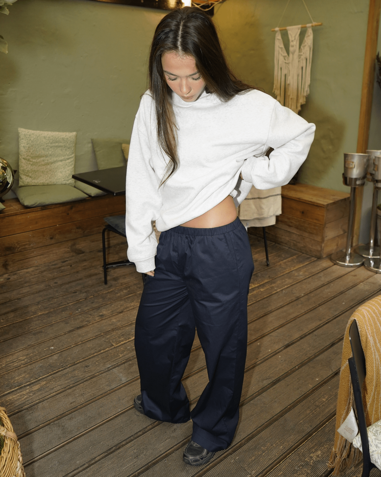 ELSA PANTS - GRAY