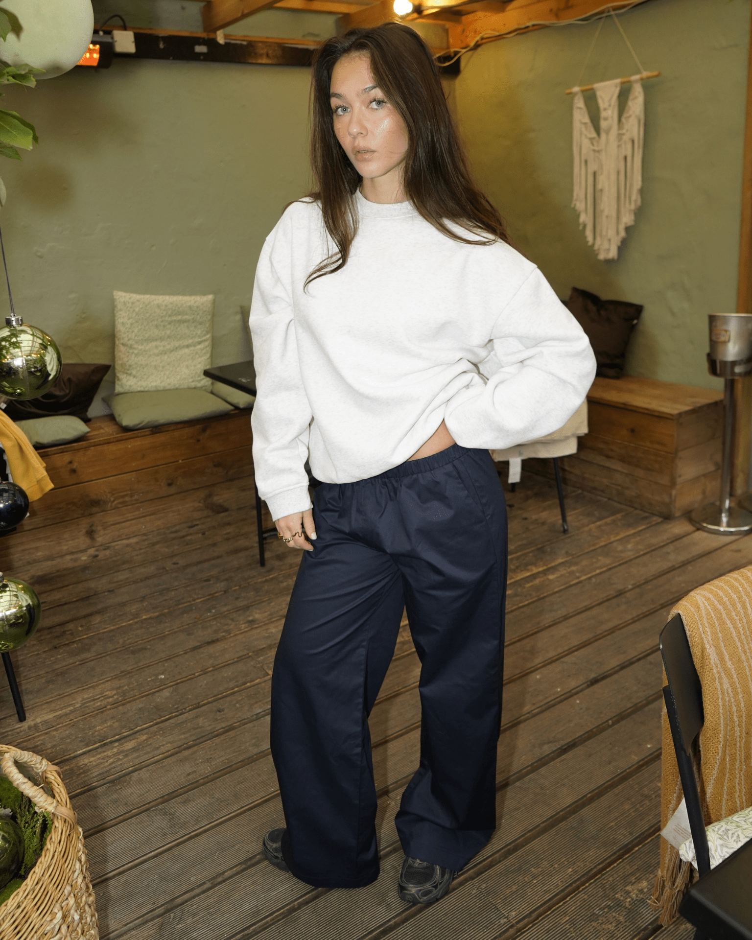 ELSA PANTS - GRAY