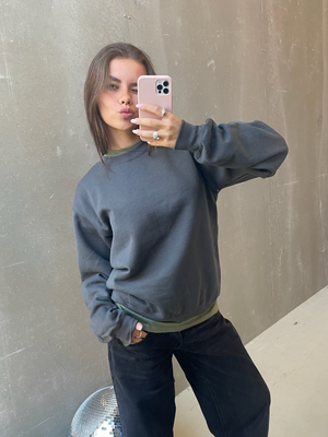 FRUIT SWEATSHIRT - GRAY