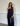 STELLA SATIN PANTS - NAVY