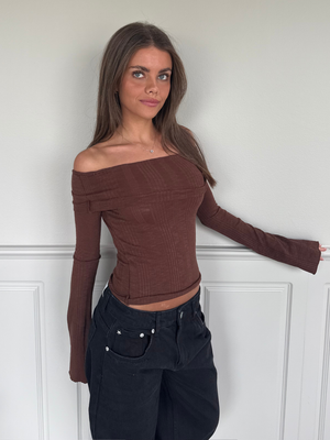 NINA LONG SLEEVE T-SHIRT - WHITE