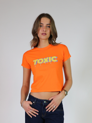 TOXIC BABY TEE - ORANGE