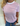RIA STRIPE TEE - LAVENDER/WHITE