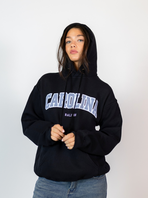 CAROLINA HOODIE - BLACK 