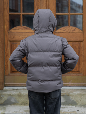 ISA PUFFER JACKET - BLACK