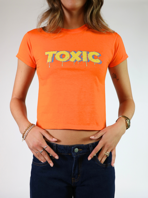 TOXIC BABY TEE - ORANGE