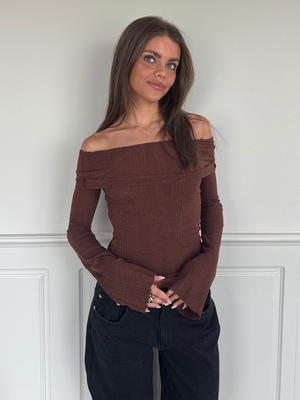 NINA LONG SLEEVE T-SHIRT - WHITE