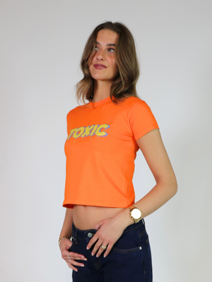 TOXIC BABY TEE - ORANGE