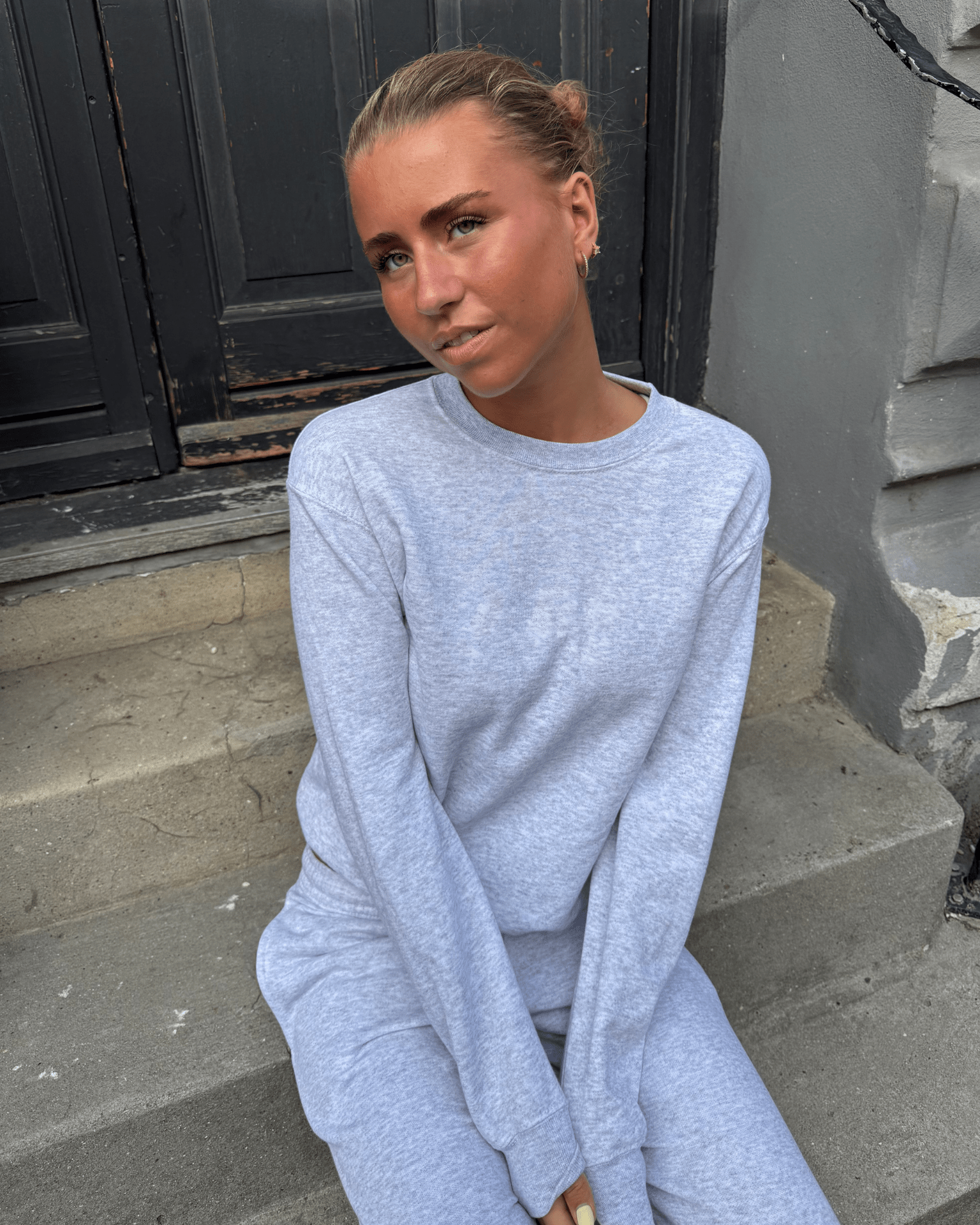 FRUIT SWEATSHIRT - GRAY