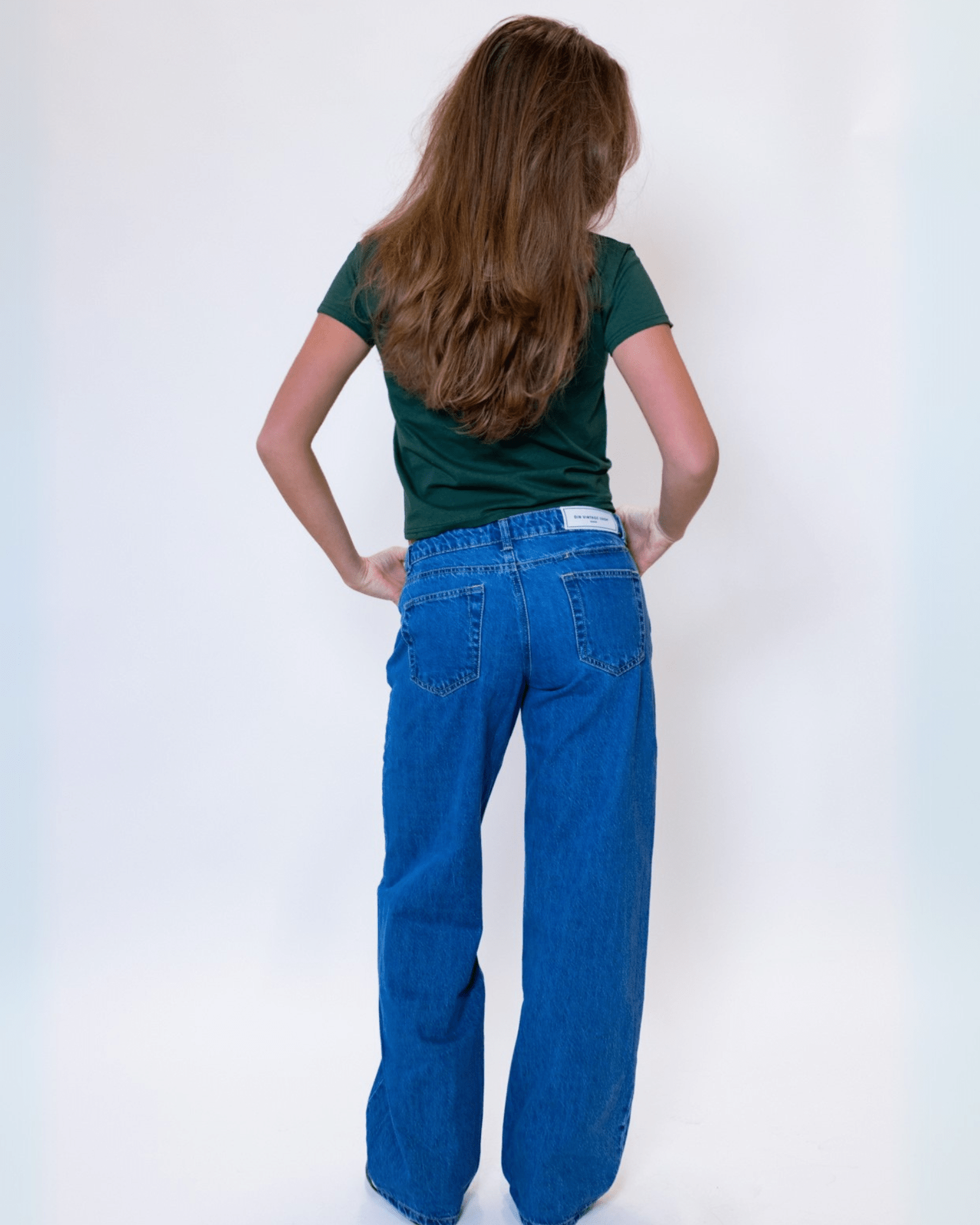 ESTHER JEANS - MID BLUE