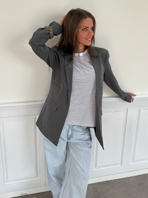 BOZZY LOOSE BLAZER  - MAGNET