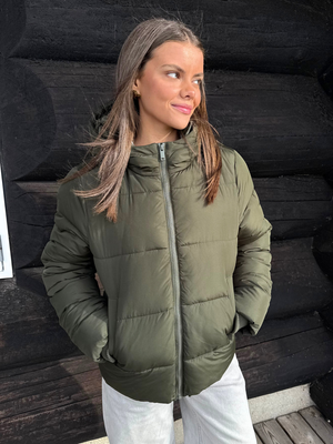 BEE PUFFER JACKET - FOREST NIGHT