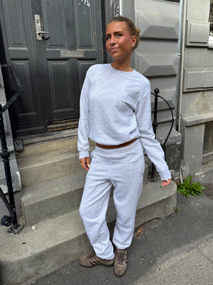 FRUIT SWEATPANTS WITHOUT ELASTIC - GRAY