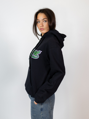 VERMONT SPORTS (GREEN) HOODIE - BLACK