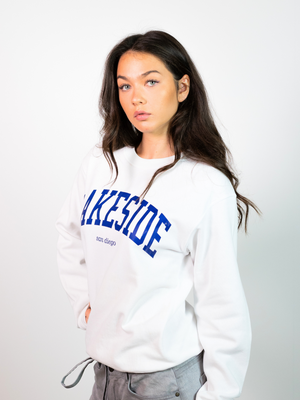 LAKESIDE SWEATSHIRT - WHITE 