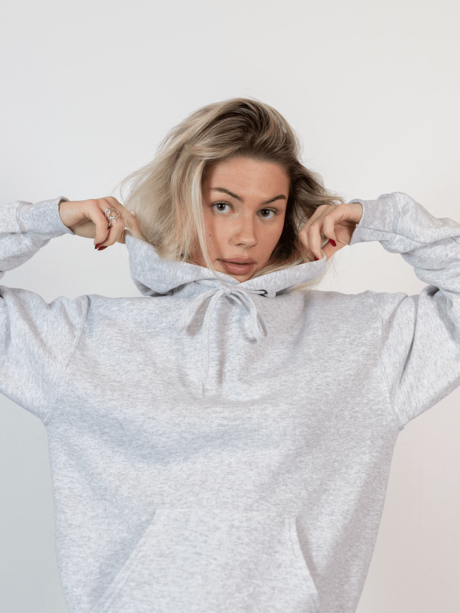 FRUIT HOODIE - GRAY