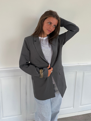 BOZZY LOOSE BLAZER  - MAGNET