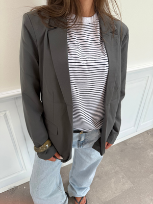 BOZZY LOOSE BLAZER  - MAGNET