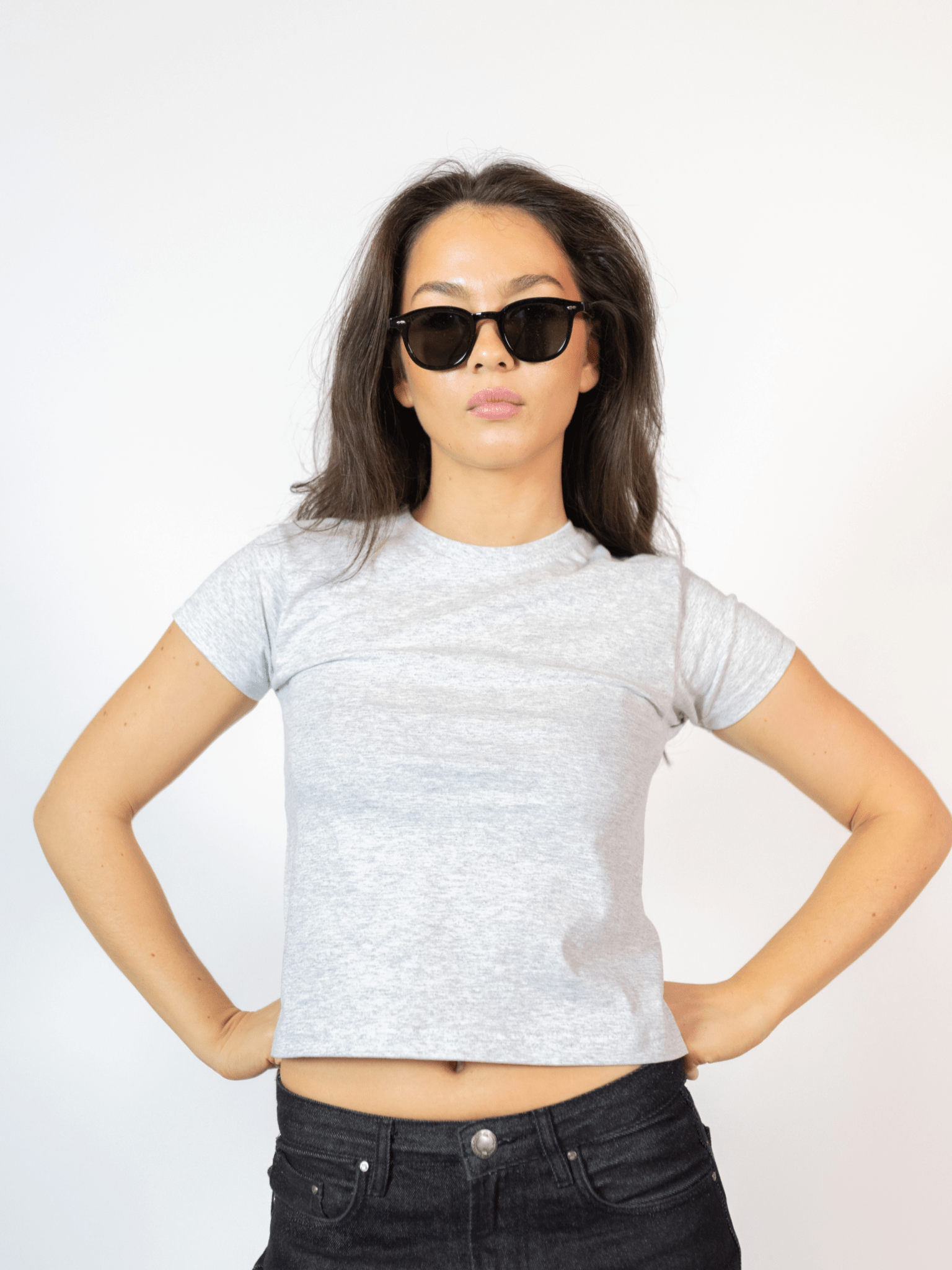 FRUIT BABY TEE - GRAY