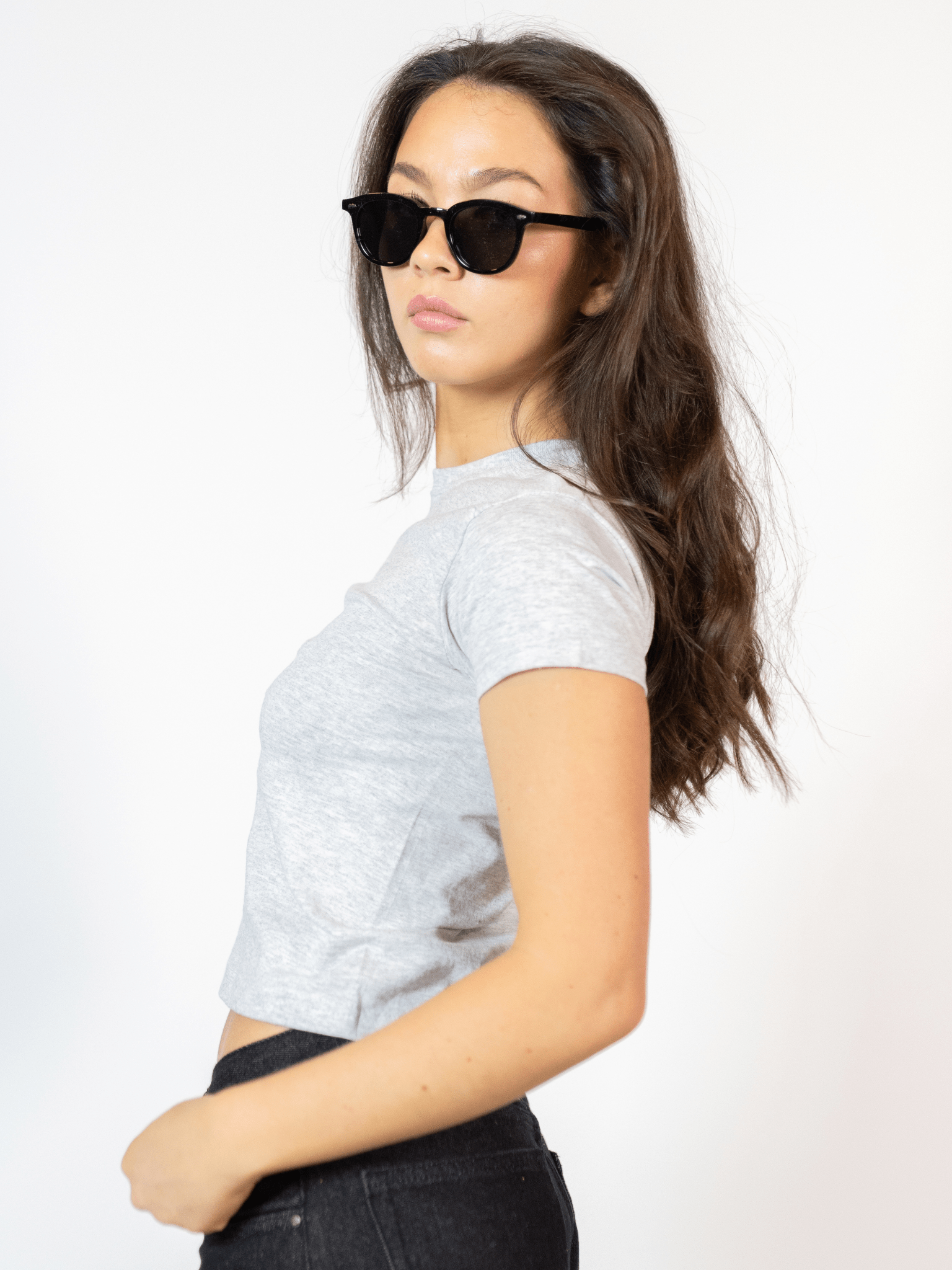 FRUIT BABY TEE - GRAY